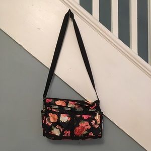 Flowered Lesportsac Everyday Bag